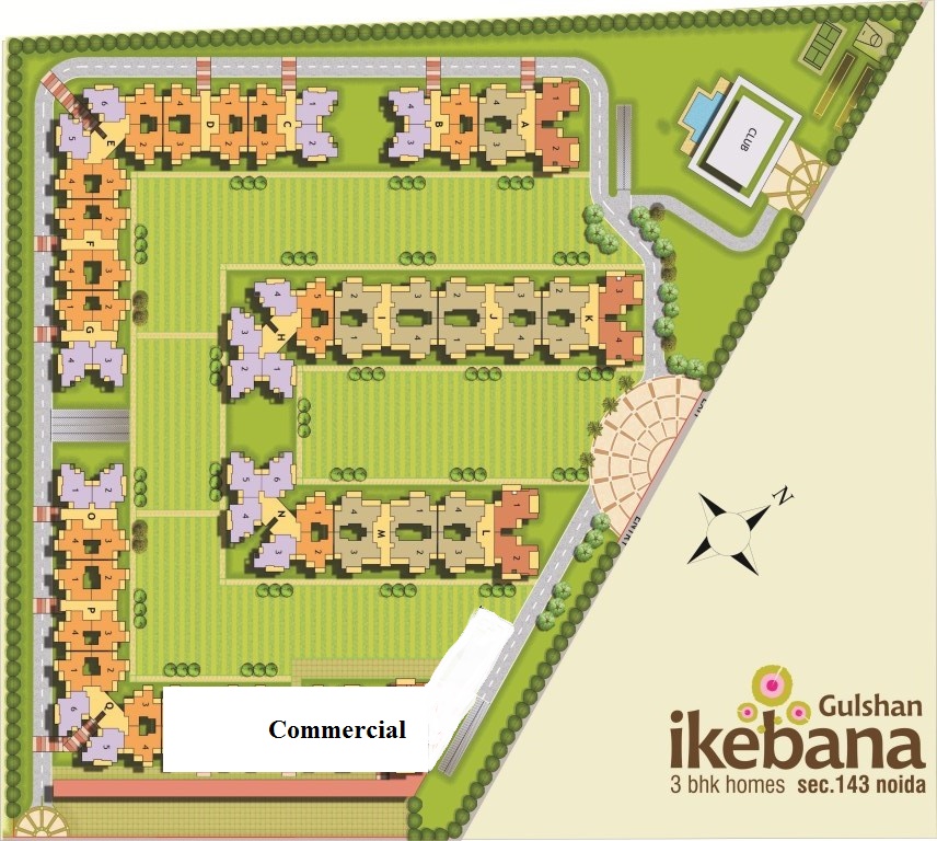 Gulshan Ikebana Site Plan