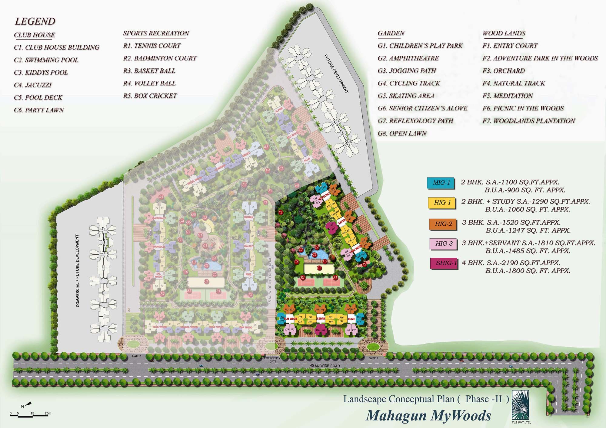 Mahagun Mywoods Site Plan